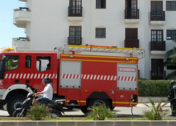 Imagen de archivo de un camión de los bomberos de Ibiza.