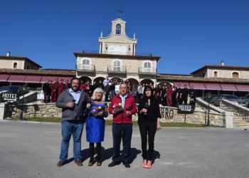 Ignacio Arzuaga, María Luisa Navarro, Florentino Arzuaga y Amaya Arzuaga en una imagen de la empresa.
