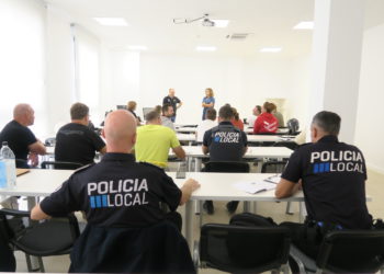 Formación de policías tutores para Ibiza en una imagen de archivo.
