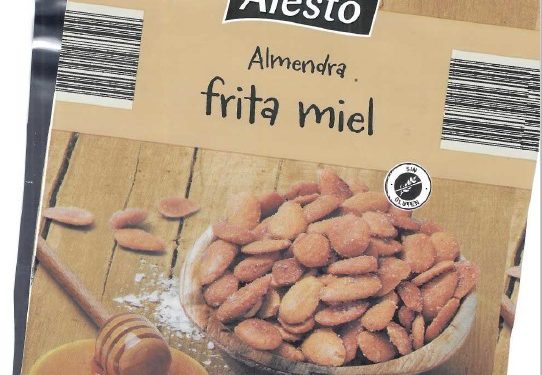 Uno de los productos de frutos secos que forman parte de la alerta alimentaria.