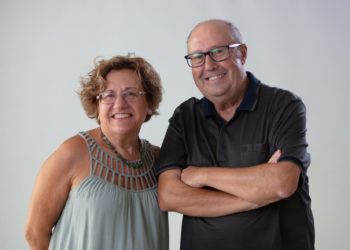 Antònia Cirer y Sebastián Candela.