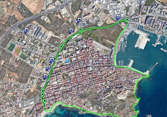 Mapa de la zona de bajas emisiones