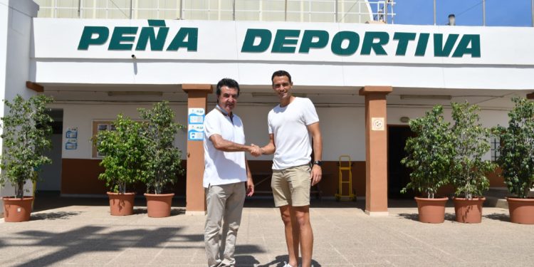 Juan Marí y Marc de Val cuando asumió la dirección deportiva.