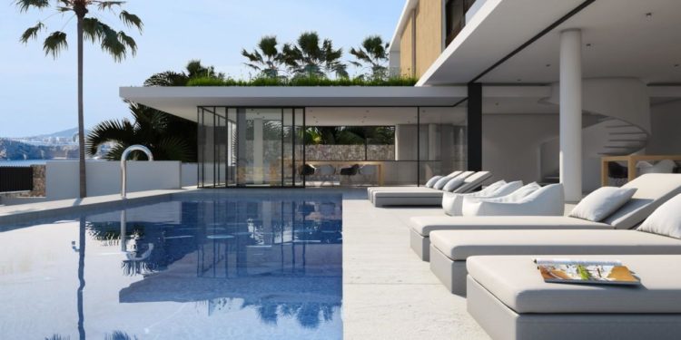 Casa de lujo en Ibiza. http://www.ibizaglobalservices.es/