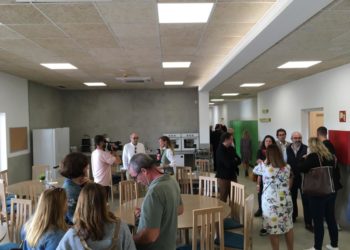 Inauguración del centro provisional de baja exigencia de sa Joveria. Foto: Toni Escandell.