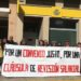 Concentración de trabajadores de Correos en Vila. Foto: CGT de Ibiza.