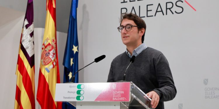 El portavoz del Govern, Iago Negueruela, en una imagen de archivo. Foto: CAIB.