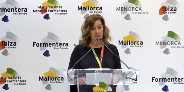 Armengol, hoy en su comparencia en la WTM