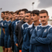 Jugadores de la SCR Peña Deportiva que se han unido al movimiento Movember. Foto: Arsen Voronyy.