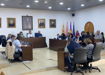Ple municipal de Sant Josep aquest dijous. Foto: Ajuntament de Sant Josep.
