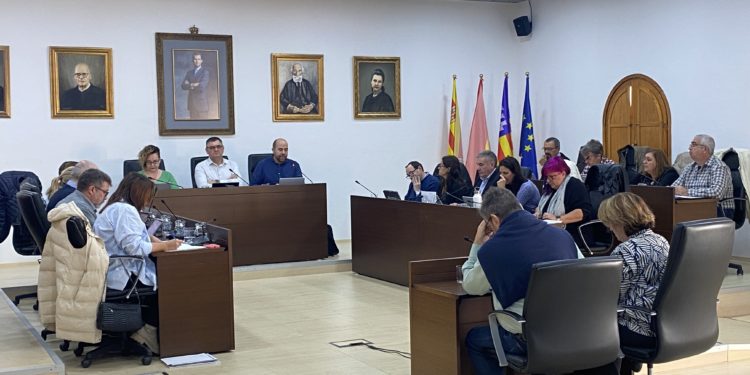 Ple municipal de Sant Josep aquest dijous. Foto: Ajuntament de Sant Josep.
