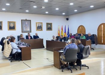 Pleno de Sant Josep en el que se han aprobado los presupuestos.