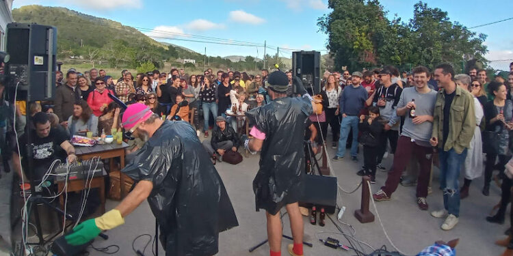 Una edición anterior del Mal del Cap con un evento en Can Jordi Blues Station
