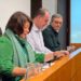 Concejales del PP en el pleno municipal de Vila de este jueves. Foto: PP Eivissa.