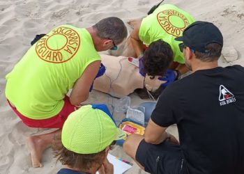 Prácticas de socorristas en Formentera