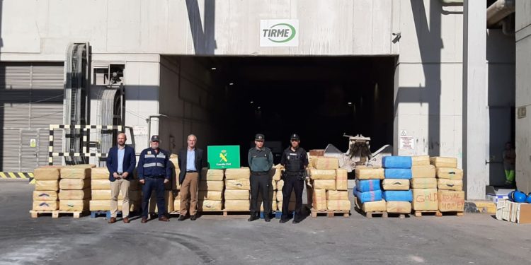 Droga incautada en Ibiza que se ha incinerado en Palma