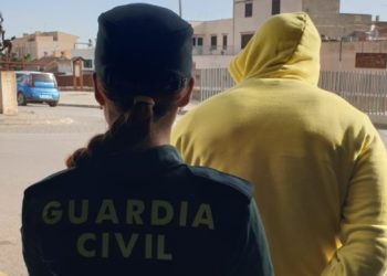 Imagen del detenido facilitada por la Guardia Civil.