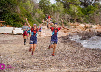Un momento de una edición anterior del 3 Días Trail Ibiza.