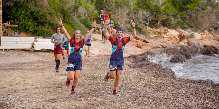 Un momento de una edición anterior del 3 Días Trail Ibiza.