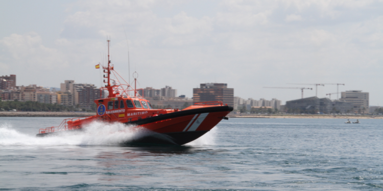 Embarcación de Salvamento Marítimo. Foto: SS (@salvamentogob).