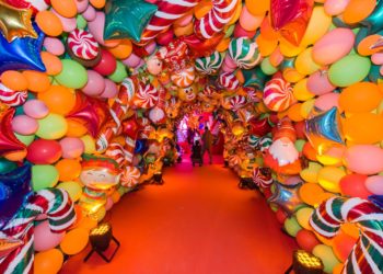 Foto del Ibiza Ballon Wonderland Imagen Twitter @ajeivissa