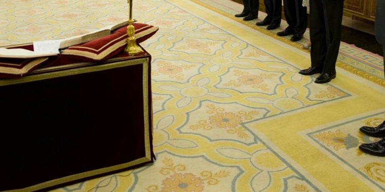 Acto de juramento de la Constitución de un gobierno