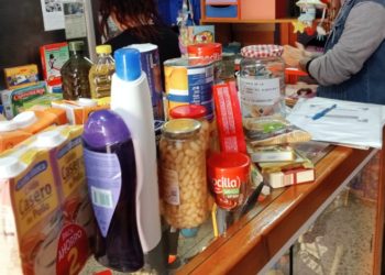 Una imagen de productos donados a La voz de los que nadie quiere escuchar.