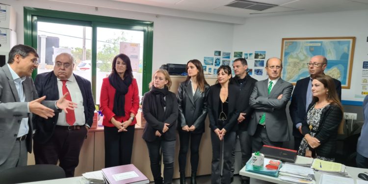 Visita a las instalaciones  de Formentera.