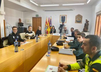 La Junta Local de Seguretat celebrada aquest dilluns a Formentera. Foto: Consell Insular.