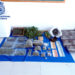 Marihuana, efectivo y otros utensilios incautados. Fotos de Policía Nacional de Ibiza
