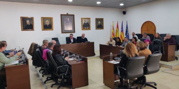 Ple municipal a Sant Josep de sa Talaia. Foto: Ajuntament.