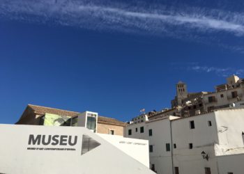 Fachada del Museu d’Art Contemporàni d’Eivissa (MACE Ibiza)