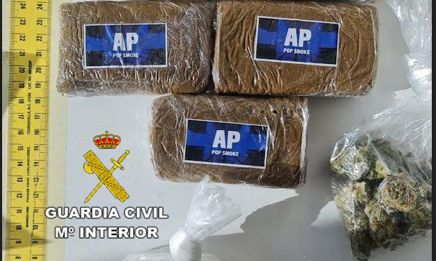 Imagen de archivo de una incautación de drogas.
