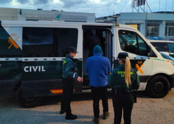 Imagen de archivo de una detención en Sant Antoni.