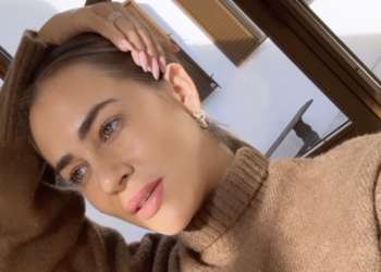 Jessica Haller en el vídeo en el que explica que está nerviosa porque no encuentra una casa en Ibiza.