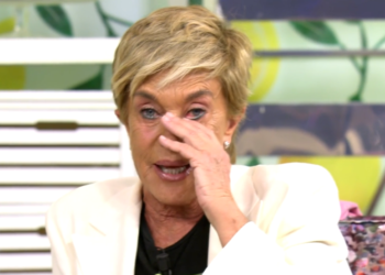 Chelo García Cortés, emocionada en Sálvame.