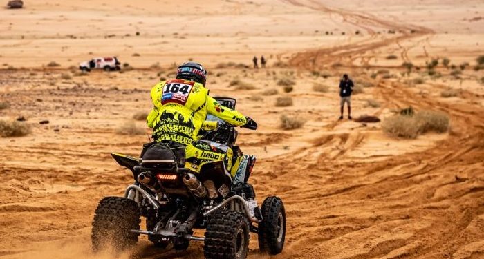 Vingut continúa superando etapas en el Dakar de 2023. Foto: equipo de comunicación del piloto ibicenco Toni Vingut.