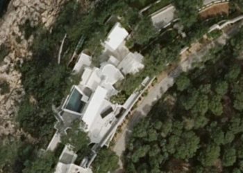Imagen aérea de vivienda facilitada por el Consell de Ibiza