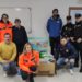 Este miércoles se ha iniciado el reparto de juguetes recogidos durante la campaña solidaria, impulsada por la Policía Local y Protección Civil. Foto: Ayuntamiento de Sant Antoni.