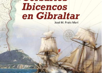 Portada del libro que recoge la historia de los 'Corsarios ibicencos en Gibraltar'.