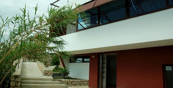 Una vista de la Casa Broner de Ibiza.