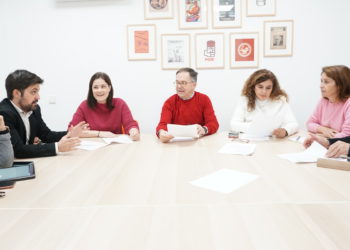 La Federació Socialista d'Eivissa (FSE-PSOE) ha constituït aquest dimecres el Comitè Electoral per als comicis autonòmics, insulars i municipals del pròxim mes de maig. Foto: FSE.