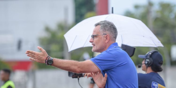 Manu Calleja, entrenador del CD Ibiza.
