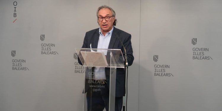 El conseller de Educación Martí March. Imagen Govern balear.