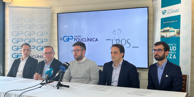 De izquierda a derecha, Alessio Zordani, Juan Antonio Peña, Tomás Isidoro, David Salinas y José Manuel Ulloa.