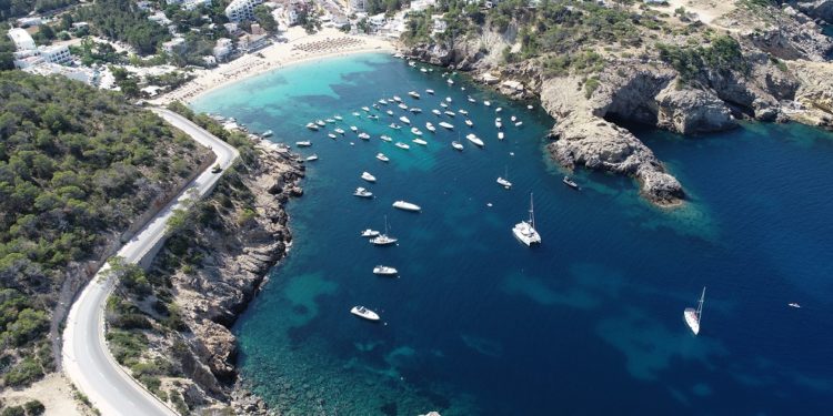 Vista de Cala Vedella.