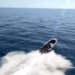 La lancha perseguida en las costas de Ibiza. Guardia Civil