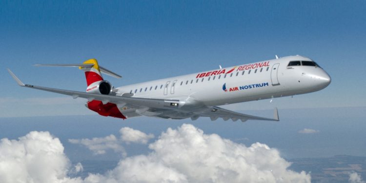 Iberia Regional Air Nostrum. Imagen Iberia