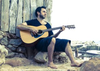 Caïm Riba en Formentera. Foto Juan Picca