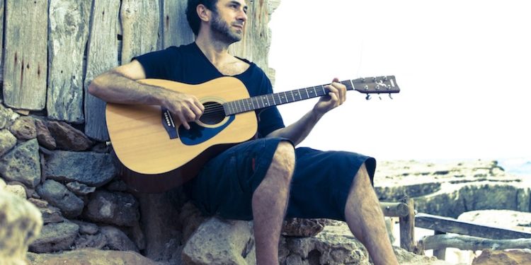 Caïm Riba en Formentera. Foto Juan Picca